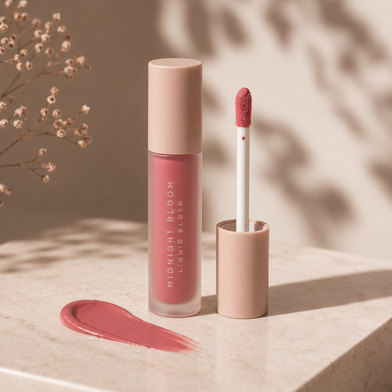 Midnight Bloom — Liquid Blush